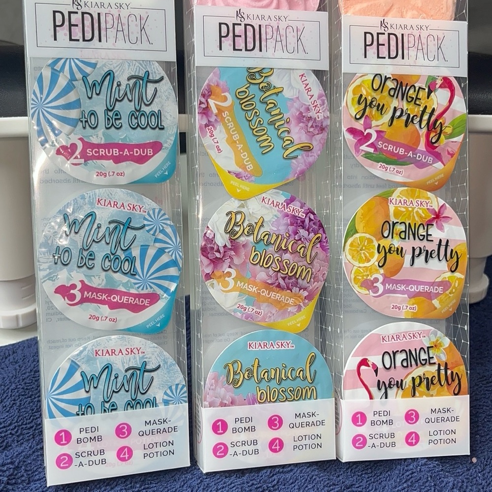 Kiara Sky Pedi Pack Hand & Foot Care Set - Multi-Color